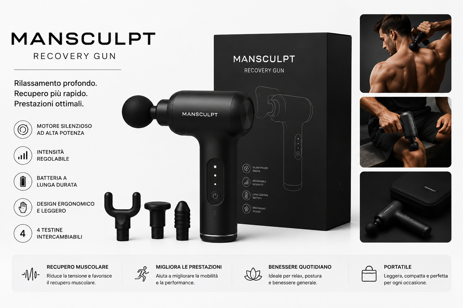 MansCulpt Recovery Gun